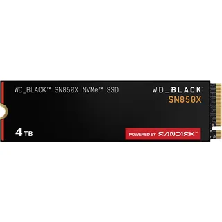 Western Digital Black SN850X 4 TB M.2 WDS400T2X0E