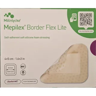 Mepilex Border Flex Lite, 4 x 5 cm, 10-stück
