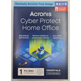 2 x Acronis True Image CyberProtect  Backup & Recovery Essential 12 Monate