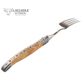laguiole en aubrac l Laguiole En Aubrac Gabel Olivenholz - Original aus Frankreich