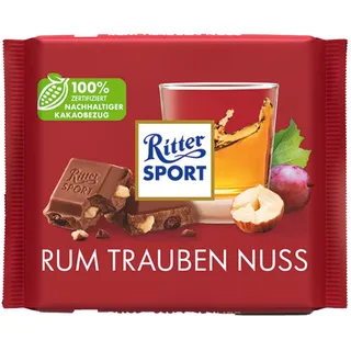 Ritter Sport Rum Trauben Nuss 100 g