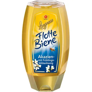 Langnese Flotte Biene Akazien- mit Frühlingsblütenhonig, 250g