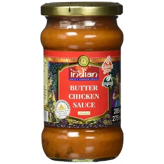 Truly Indian Butter Chicken Sauce – Mild-würzige Fertigsauce für schnelle Gerichte mit natürlichen Zutaten – Authentisch indisch kochen – Vegan & glutenfrei – 6 x 285 g | 285g (6er Pack)