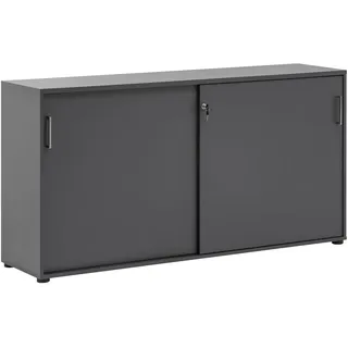 Schildmeyer Serie 1500 Aktenschrank 160,2 x 41 x 84,2 cm grau