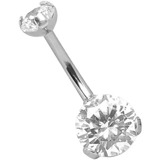 Adelia's Adeliás Piercing Bauchnabelpiercing in silber, | Gr.: onesize,