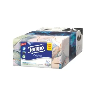 Tempo Taschentücher Box 4-lagig 3 x 100 St.
