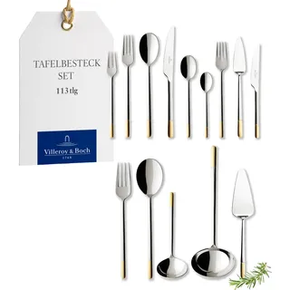 113-tlg. teilvergoldet