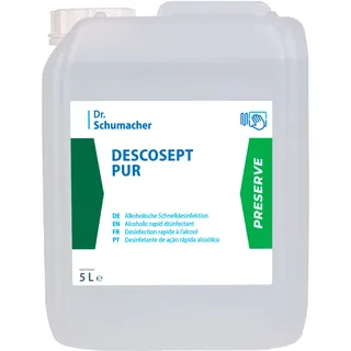 Dr. Schumacher Descosept Pur Schnelldesinfektionsmittel 5 Liter