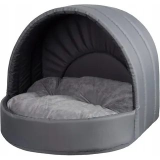 Best For Pets Hundehütte Best For Pets Gemütliches Hundehaus–Waschbares Bett für Hunde & Katzen grau 46 cm x 50 cm x 40 cm