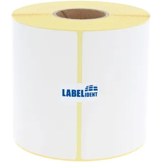 Labelident Versandetiketten 4x6 Zoll (101,6 x 152,4 mm) - 400 Thermoetiketten auf 1 Rolle(n) 40 mm Kern | Selbstklebende, beständige DHL-Label mit Trägerperforation für Thermodrucker