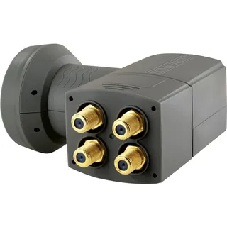 Schwaiger Quad LNB Anthrazit