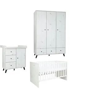 Arthur Berndt Babyzimmer 3er-Set Lavea , mehrfarbig , Maße (cm): B: 361 H: 375