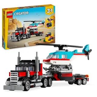 LEGO Creator Tieflader mit Hubschrauber 31146