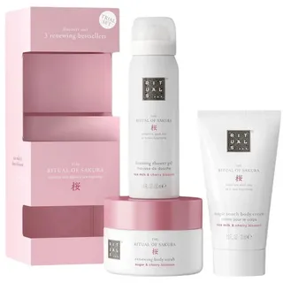 Trial Set Body Scrub 125 g + Body Cream 70 ml + Duschschaum 50 ml