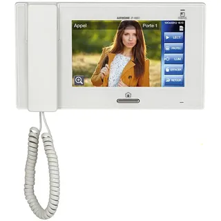 Aiphone jp-4med Interkom-System-Zubehör – Zubehör Freisprechanlagen (weiß, Aiphone, 340 mA, Wall/Desk, LCD, 255,5 mm mm)