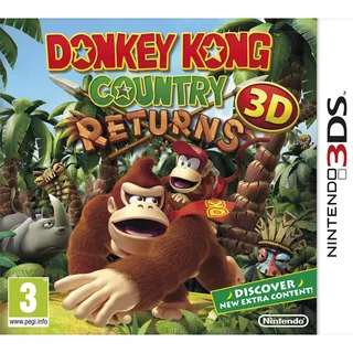 Nintendo Donkey Kong Country Returns 3D 3DS