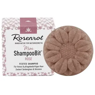 Rosenrot festes Mini ShampooBit® Rose
