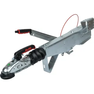 Auflaufeinrichtung AL-KO 161S mit AK161 Kugelkupplung für einen 1600-kg-Anhänger mit Vierkantdeichsel