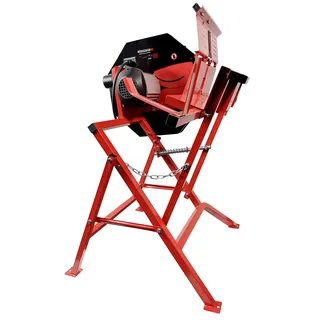 CROSSFER Wippsäge 230V Brennholz Säge inkl. 400mm HM Kreissägeblatt