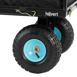 Hillvert Bollerwagen faltbar Handwagen Gerätewagen Transportwagen 300 kg Gartenwagen