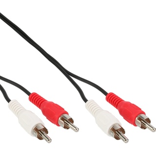 InLine Audiokabel 2x Cinch-Stecker/Stecker 2,0m (89933)