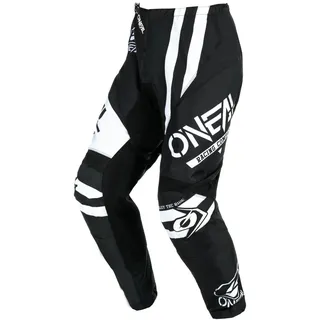 O'Neal Oneal Element Warhawk, Textilhose - Schwarz/Weiß / 36