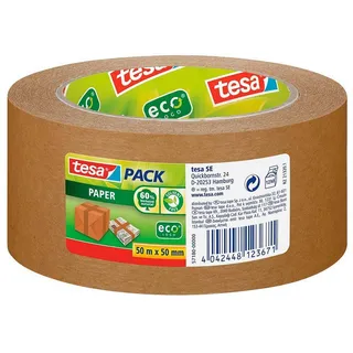Tesa Klebeband tesapack Paper ecoLogo 50 mm x 50 m 1 St.