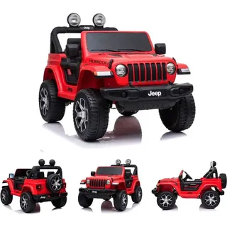 ES-Toys Jeep Wrangler Rubicon rot (12 V)