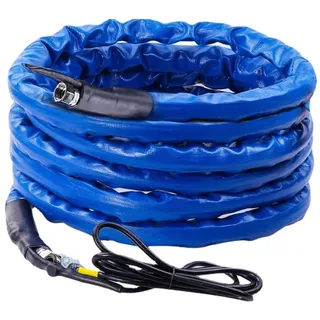Fayelong Beheizter Wasserschlauch für Wohnmobile, Beheizter Trinkwasserschlauch mit Thermostat 1/2 Zoll Innendurchmesser -45 °F Temperaturbeständigkeit für Camper Garden Truck (25FT)
