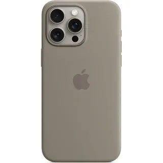 Apple iPhone 15 Pro Max Silikon Case tonbraun