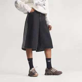 adidas FIREBIRD JORTS DENIM - True Black Denim - 44