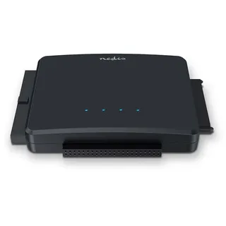 Nedis USB 3.2 Gen1 Adapter für IDE/SATA Festplatten 2.5/3.5", Schwarz