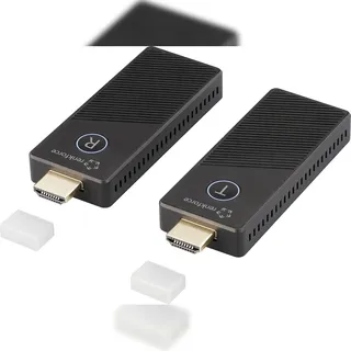 Renkforce RF-HDMID-500 HDMI-Funkübertragung (Set) 30 m 5.8 GHz 3840 x 2160 Pixel Sichere Funkübertragung