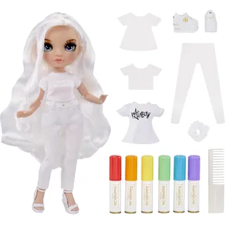 MGA Entertainment Rainbow High Color & Create Fashion Doll with Blue Eyes