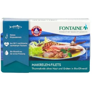 Fontaine Makrelenfilet in Bio-Olivenöl