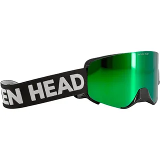 Broken Head Motocross-Brille Magnetic-Struggler Grün Verspiegelt