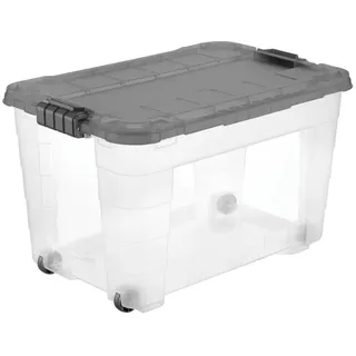 TONTARELLI Aufbewahrungsbox 60 L 1-tlg. transparent