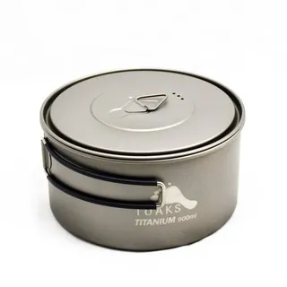 TOAKS Titanium 900ml Pot with 130mm Diameter by TOAKS