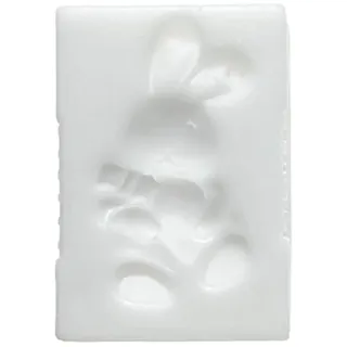Silikomart | Silikonform für Zuckermasse RABBIT, Form für Tortendekorationen, Prinz-Thema, Maße 150 x 150 x 38 mm,