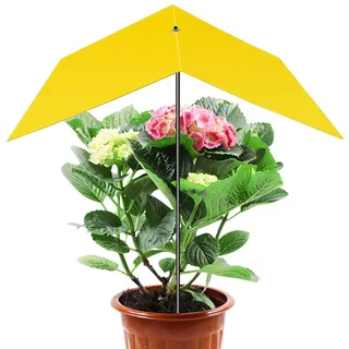 Pflanzenschirm Für Outdoor Pflanzen, 1 Stück Parasol Für Balkonpflanzen & Balkonblumen, Sonnenschirm Klein Für Draußen Garten Balkon Gewächshaus Sonnenschutz