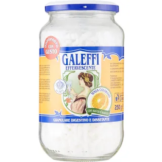 Galeffi Effervescente Digestivo con succo di arancia körniger Verdauungs- und Durstlöscher mit Orangensaft nach dem Essen hilft gegen Schwellungen 250g