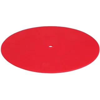Hkfgdjdl Silikon-Plattenspieler-Matten, antistatische Slipmat für Vinyl-Schallplattenspieler mit Vibrationskontrolle und Geräuschreduzierung