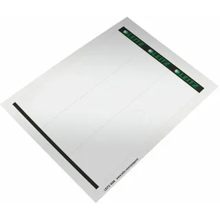 Leitz Ordneretiketten grau für 8,0 cm Rückenbreite, 75 St.