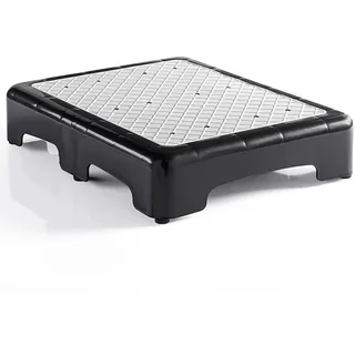 VOUNOT Trittstufe Indoor & Outdoor 40 x 20 x 30 cm Schwarz