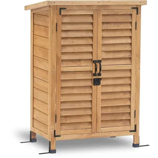 MCombo Gartenschrank 0690 0 x 0 x 0 cm Braun/Orange