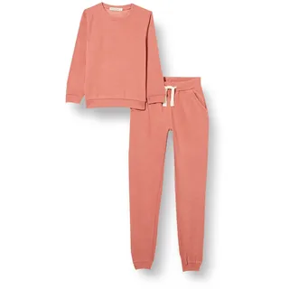 MINYMO Unisex Sweat Set Bluse, Canyon Rose, 122 - 122