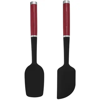 KitchenAid Universal 2pc Silikon Spatel Set - Empire Rot