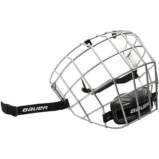 Bauer Facemask Profile I Gitter 2023, Größe:L, Farbe:Silber