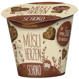 Hellma Müsli-Herzen Schoko Müsli 30x 30,0 g, 30 St.