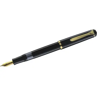 Pelikan Classic M200 schwarz, rechte Hand, mittel, Geschenkbox (994004)